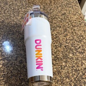 NWT Dunkin' White Tumbler